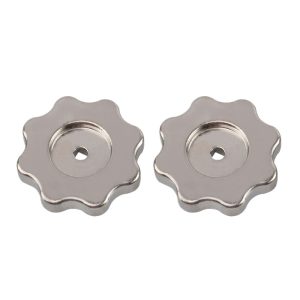Zinc Alloy Handwheel Knob for Refrigerant Charging Gauge HVAC Pressure Gauge Rotary Component