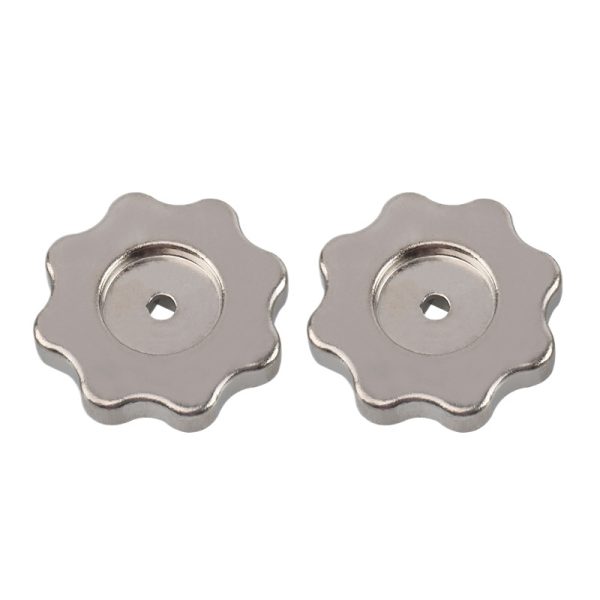 Zinc Alloy Handwheel Knob for Refrigerant Charging Gauge HVAC Pressure Gauge Rotary Component