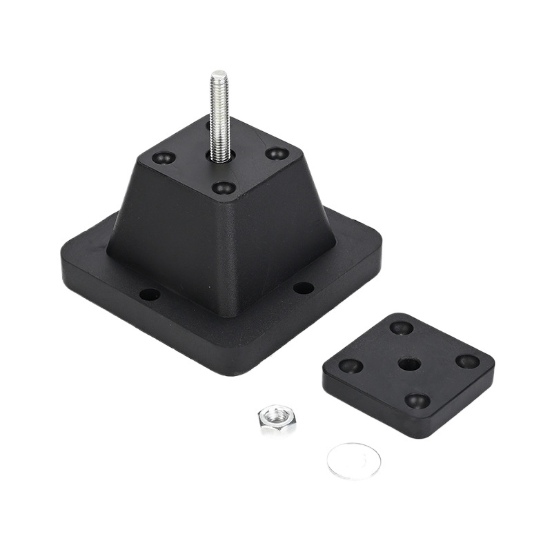 Durable Square HVAC Air Conditioner Rubber Anti-Vibration Pad (WTG124-A) for Outdoor Units - Image 2