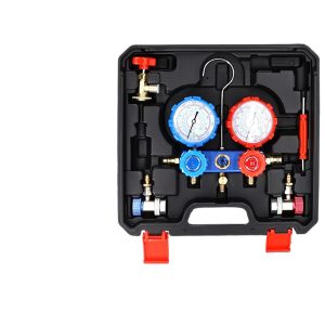 Automotive AC Manifold Gauge Set (R134a) for Car HVAC Refrigerant Charging
