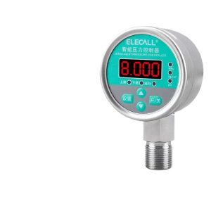 Elecall ECY-60X Intelligent Digital Pressure Controller (60mm Dial, 0.5% High Accuracy) with Temperature Compensation Replaces Analog Gauge