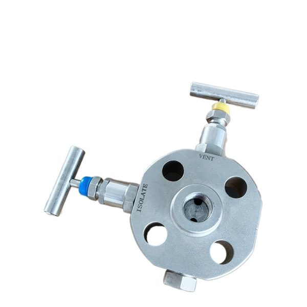 Forged Flange Block and Bleed Valve Flanged Two-Valve Manifold for Natural Gas Pipeline