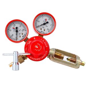 Wanfeng Acetylene Pressure Regulator YQE-03 (0-2.5 MPa) for Acetylene Cylinders