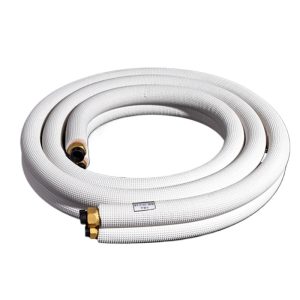 Pure Copper Air Conditioner Connecting Pipe (6.35*0.6/12.7*0.6mm) 3-30m Thickened Insulated Dual-Tube Refrigeration Line for 2HP HVAC Systems, Customizable