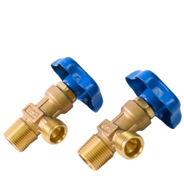High Pressure Gas Cylinder Valve QF-2G1 (Copper Alloy) for Oxygen Tanks - Изображение 3