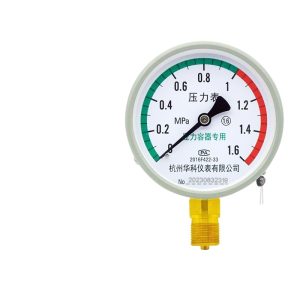 Radial Pressure Gauge Y100 (0-1.6MPa) for Pressure Vessels, Water, Liquid, Oil, Gas Systems, Replaces 2016F422-33 for HVAC