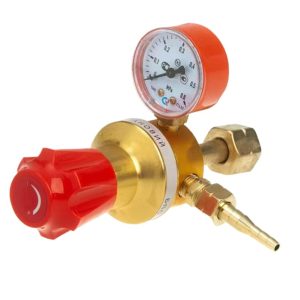 Welding Oxygen Pressure Regulator (0-0.6 MPa) for Cylinder Valve, Compatible with Propane, Acetylene, LPG Systems, Replaces WQ-001