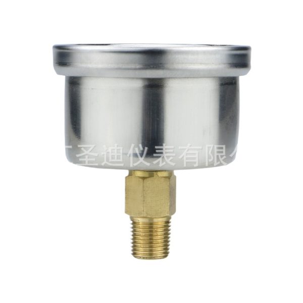 Axial All-Stainless Steel YN40Z Pressure Gauge (0-1MPa) for Water, Air & Vacuum Systems - Изображение 3