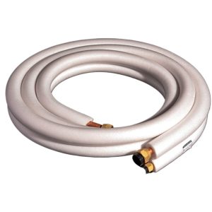 Wholesale Insulated Copper Pipe for Air Conditioner (2P, 3 meters), White Cotton Insulation