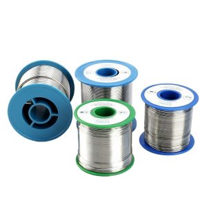 Elecall Lead-Free Solder Wire with Rosin Core, 99.3% Tin, Low Melting Point, 0.8mm Diameter, 75g Weight