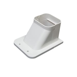 HE LING Air Conditioner Wall Hole Cover (75x65mm/100x65mm) for HVAC Ducting Systems