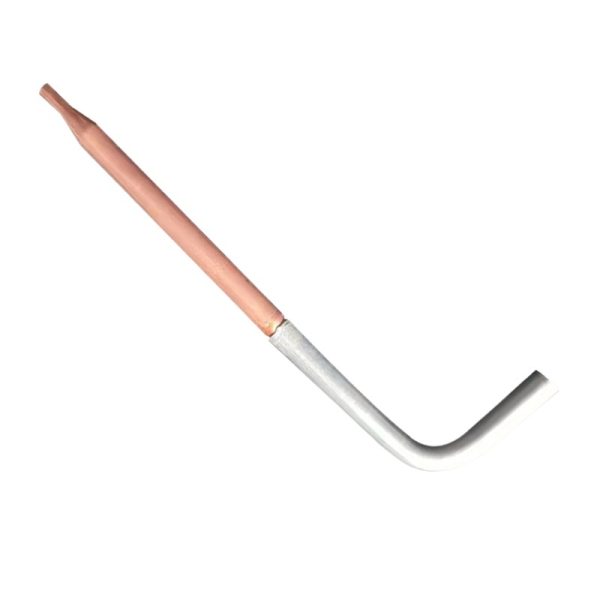 Copper Aluminum Connection Tube Straight Thru Joint Copper Aluminum Pipe Connectors for HVAC Refrigeration Systems
