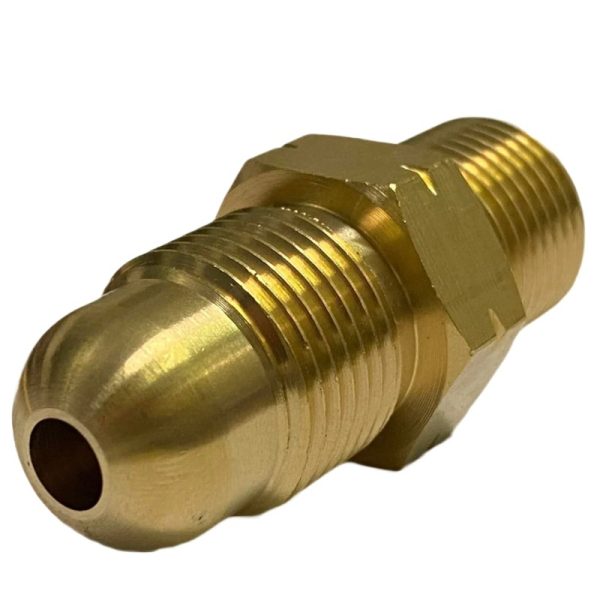 Brass Valve Adapter G5/8 Male to G5/8 Female Thread Converter for HVAC Systems - Изображение 2