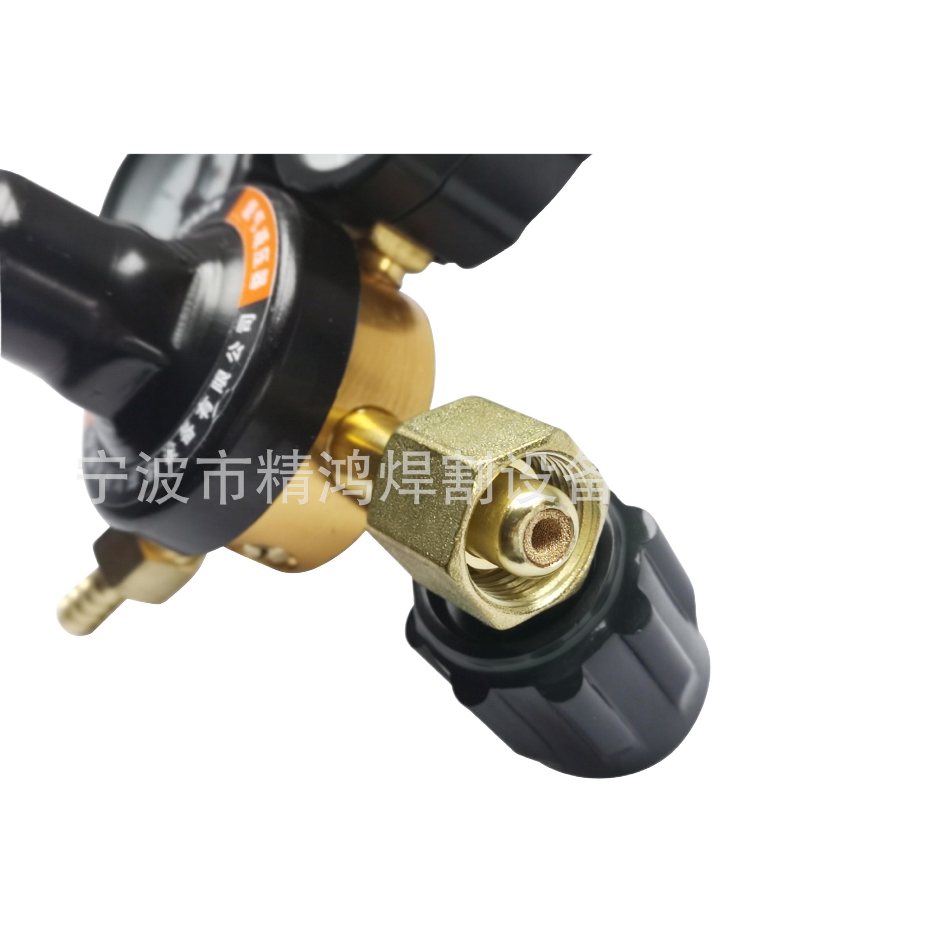 Oxygen Pressure Reducer YQY-07A with Dual Gauges 0-25 MPa for Gas Shielded Welding and Flat Bottom Valve Body - Image 2
