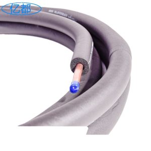 Reinforced Copper HVAC Line Set (9.52x0.6mm, 15.88x0.7mm) with Insulation for 3HP Air Conditioners, Universal Extension Pipe, Compatible with Haier