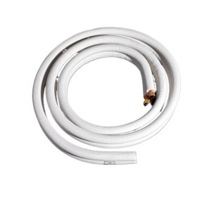 Embossed Copper HVAC Refrigerant Line Set (6.35*0.6+9.52*0.6) for 1HP Air Conditioner Units