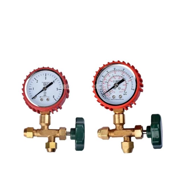 HVAC Refrigerant Charging Meter Gauge for R12 R22 R134a R404A Air Conditioner - Gambar 2