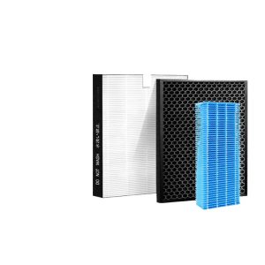 Air Purifier Filter Replacement Kit (Dust Collection, Deodorizing) for Sharp FZ-G30HF, FZ-G30DF, Humidifier Filter Included
