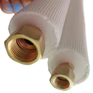 Durable HVAC Copper Pipe with Insulation 6.35*0.6/12.7*0.6 for Air Conditioners for 1.5P/2P Units