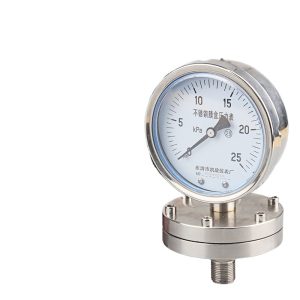 Membrane Pressure Gauge Stainless Steel YTF100BF 2.5 Accuracy for HVAC Systems