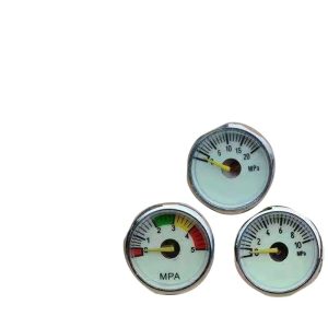 Industrial High Pressure Gauge (0-20 MPa) for Oil, Gas, Liquid, Water - Easy Installation & Stable Performance Replaces Y50 Axial Pressure Gauges