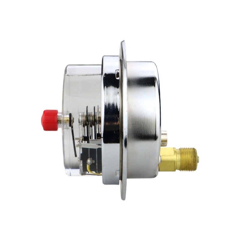 Axial Edge Seismic Electric Contact Pressure Gauge YNXC100ZT with M20*1.5 Thread for Hydraulic Oil Pressure System - Image 2