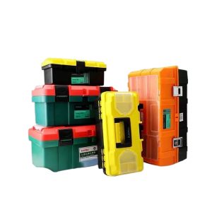 Multifunctional Portable Hardware Tool Box for Electricians & Home Repair, Double/Triple Layer Options by ELECALL