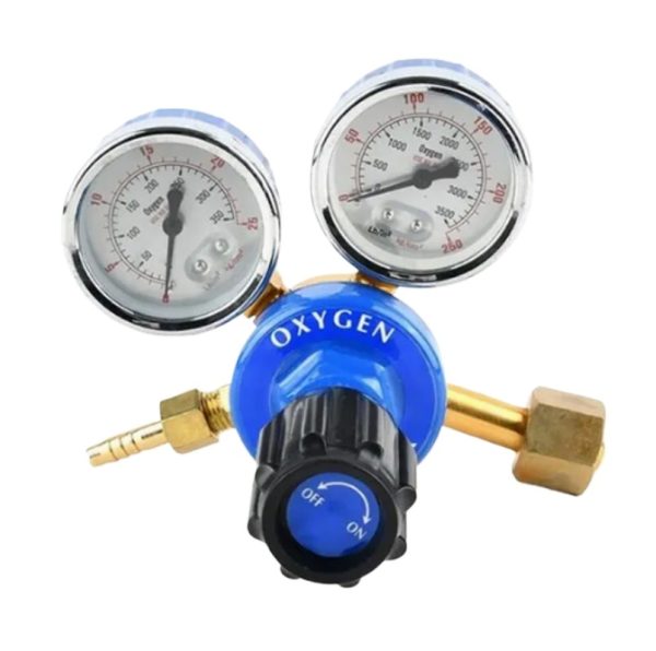 Welding Oxygen Regulator Dual Gauge (0-25 MPa) for Oxygen Tanks
