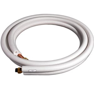 Copper Refrigeration Line Set 9.52*0.6+15.88*0.7 3-meter with Flare Nuts for 3P Mini Split Air Conditioner