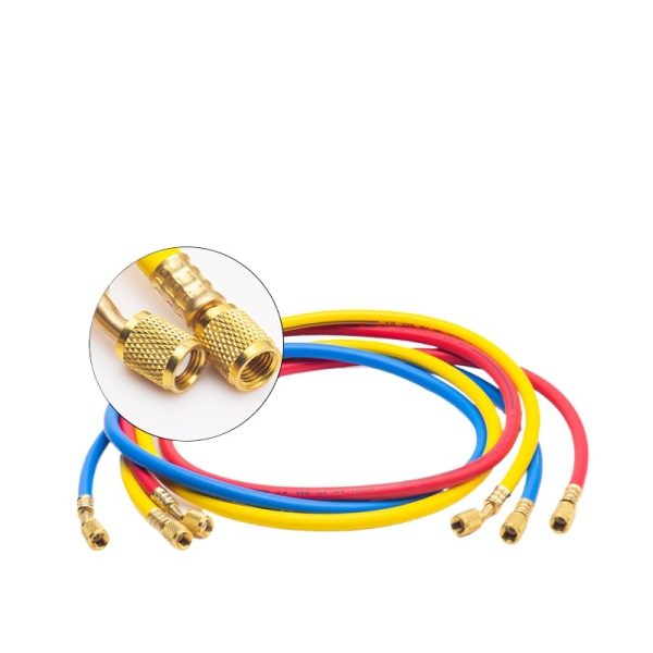 Automotive AC Vacuum Pump Manifold Gauge Set Leak Detector & Refrigerant Charging Pump (RS-2.0, 1/3HP) for Car AC & Refrigerator Repair - Image 3