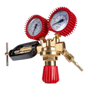 Italian Style Pressure Regulator (2.5-25 MPa, 1.25 MPa Outlet, 40-50 m³/h) for Acetylene, Argon, CO2, O2 Gas