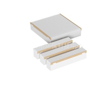 Replacement Air Purifier Filter Multi-Layer Pleated for Aprilaire 201 2200 2250, Compatible with Space Gard 2200