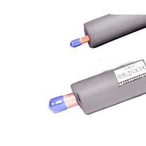 Insulated Copper HVAC Line Set (6.35mm & 12.7mm) (2P-3M) for Air Conditioners - Anti-aging, High Temperature Resistant