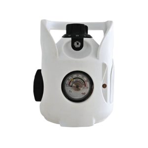 Portable Medical Integrated Valve Pressure Regulator with Flow Meter for Oxygen Tanks