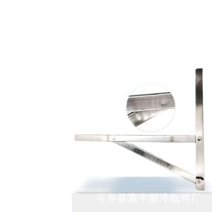 Reinforced Stainless Steel Air Conditioner Outdoor Unit Bracket (1.5HP-3HP) for Universal Split AC Systems