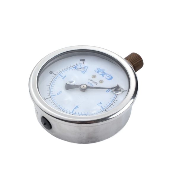 YN60 Precision Pressure Gauge Shockproof Anti-Corrosion High Temperature Hydraulic Vacuum Water Pressure Meter for HVAC Systems - Image 3