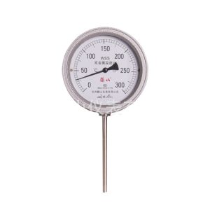 WSS Bimetal Thermometer (0-300℃, 150mm Dial) for Industrial HVAC Systems, Replaces WSS511F