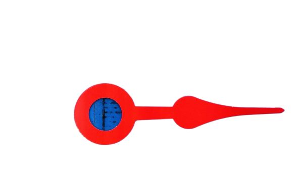 Y100 Dual Gauge Manifold Pressure Gauge Pointer Indicator (Total Length 55.4mm, Center Distance 37.4mm) for Refrigeration Manifold Gauges, Replaces 1279# - 이미지 2