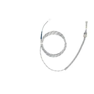Waterproof Anti-corrosion High Temperature RTD Sensor PT100 M8 Threaded Armored Thermocouple Replacement Probe