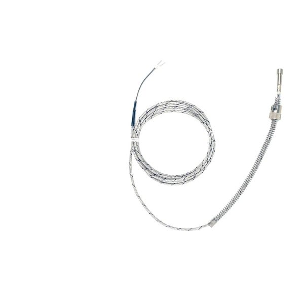Waterproof Anti-corrosion High Temperature RTD Sensor PT100 M8 Threaded Armored Thermocouple Replacement Probe