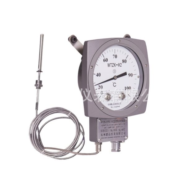 Pressure Type Temperature Controller WTZK-02 (AC 240V 3A, K1=55℃ K2=80℃) for Transformer Oil Temperature - 이미지 2