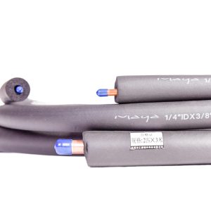 Durable Pre-Insulated Copper Line Set (1/4" IDX 3/8") for 2T 3-meter HVAC Systems