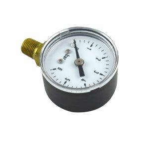 Pressure Gauge 54mm Radial Brass Connection 0-6 Bar Dustproof Water Resistant