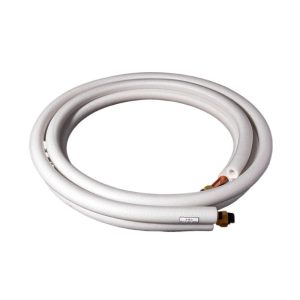 Reinforced Copper-Aluminum Refrigerant Line Set (6.35*0.6/15.88*0.7) for Air Conditioner Hookups compatible with 3P AUX TCL AC Systems