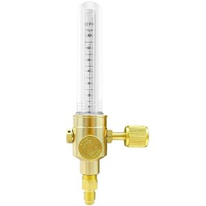 HVAC Gas Flow Meter WX-15 (10-70SCFH) with 7/16-1/4 Pure Copper Inlet/Outlet for HVAC Systems, Replaces 0386-0849