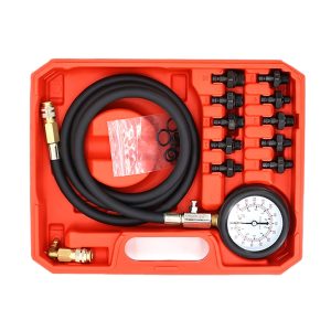 Automotive Engine Oil Pressure Gauge Test Kit (0-100 PSI / 0-7 Bar) for Multi-Vehicle Systems, Replaces Standard Oil Pressure Testers