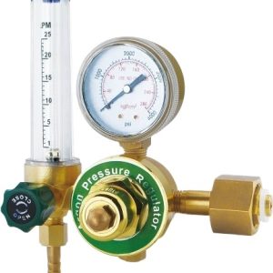 Automotive Exhaust Gas Analyzer WX-55T/W21.8 Standard Gas Cylinder Argon Pressure Regulator with Gauge for Auto Emissions Testing