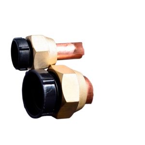 Copper AC Tube Connection Pipe 12.7*0.6/19.05*0.8mm for 5HP Air Conditioner Unit Replaces Universal HVAC Parts