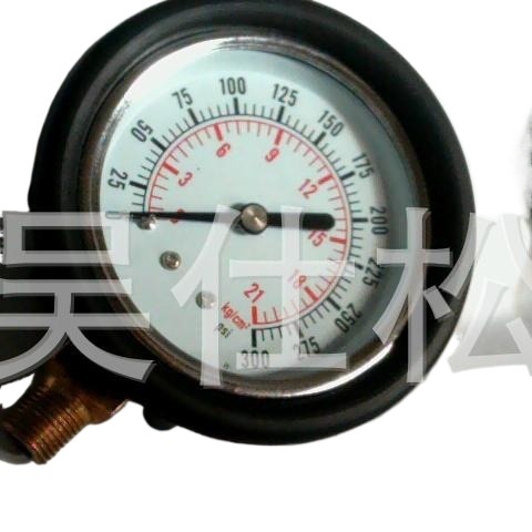 Fuel Injection Oil Pressure Gauge 50mm Dial 0-2.5 Bar / 0-35 PSI Gauge for Water Tank Leak Detection - Image 2
