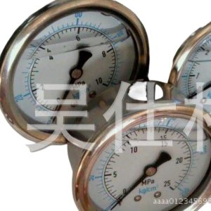 Hydraulic Pressure Gauge Y63 (0-350KG, 14X1.5 Connections) for Vehicle Systems Replacement
